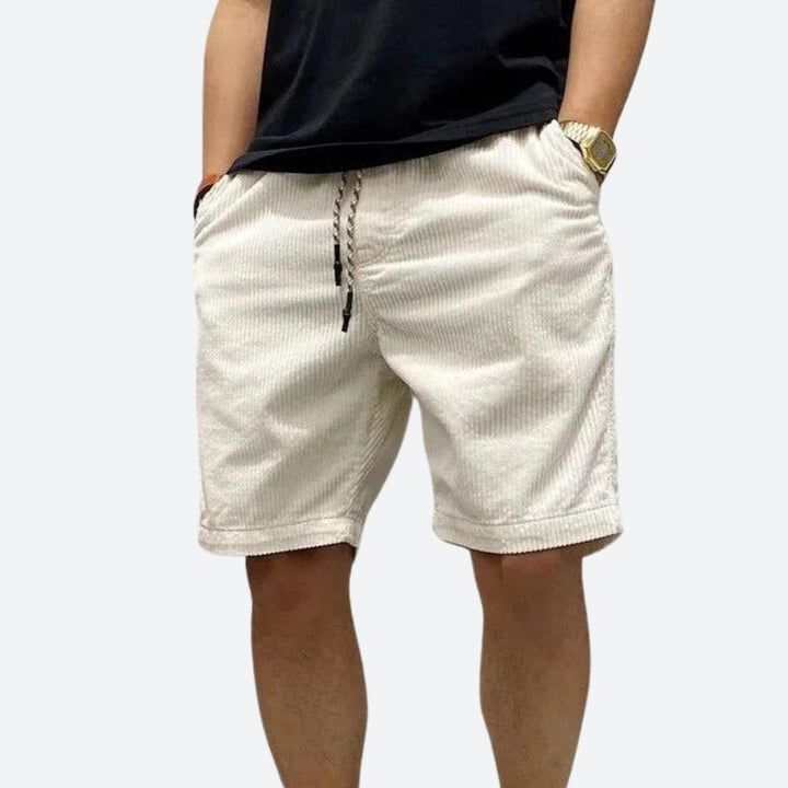 Pantaloncino corto stiloso in velluto a coste - Sean