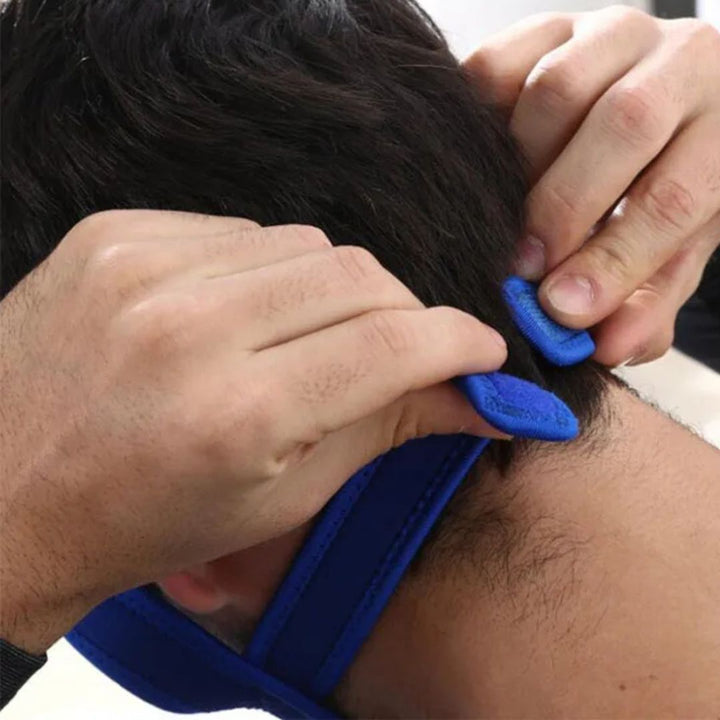 Bandeau mentonnier réglable en néoprène pour dormir et se détendre