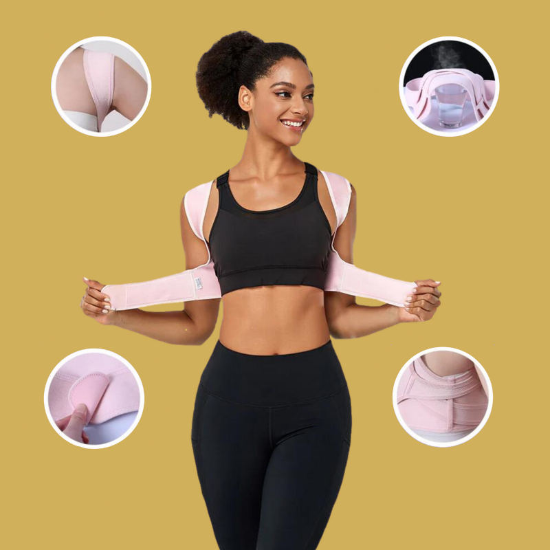 Ceinture lombaire de soutien respirante, réglable et discrète