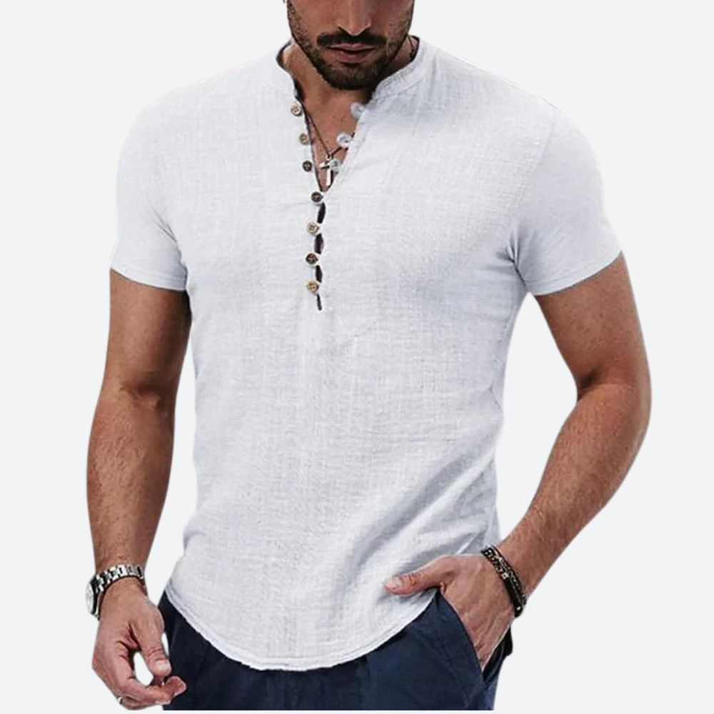 Ανδρικό καλοκαιρινό casual T-shirt - Vardon