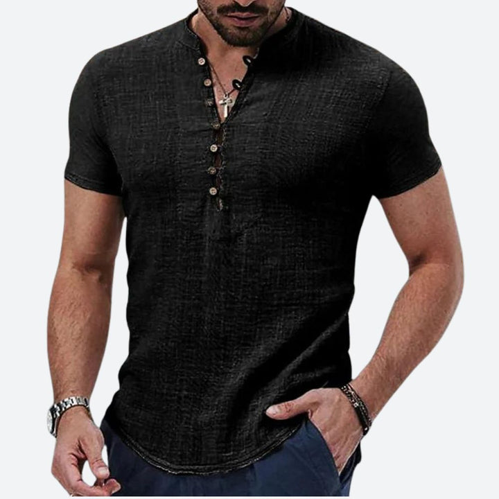 Ανδρικό καλοκαιρινό casual T-shirt - Vardon