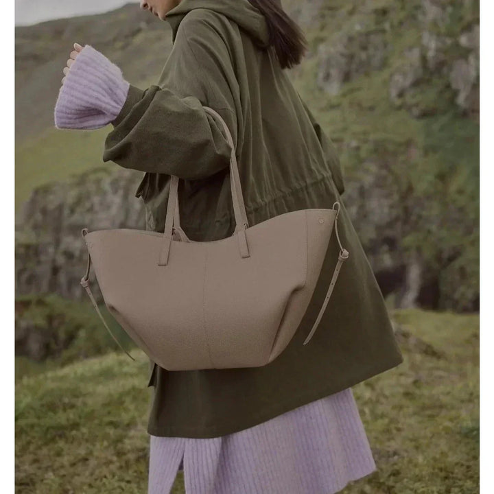 Sac cabas femme en cuir, spacieux, pour ordinateur portable, idéal pour l’automne et le travail