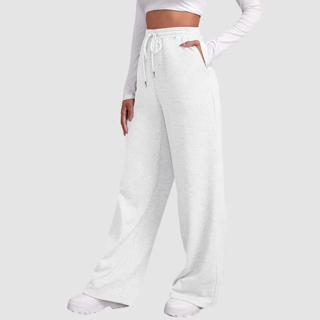 Eliza - Jeans forrados elegantes de pierna ancha para mujeres