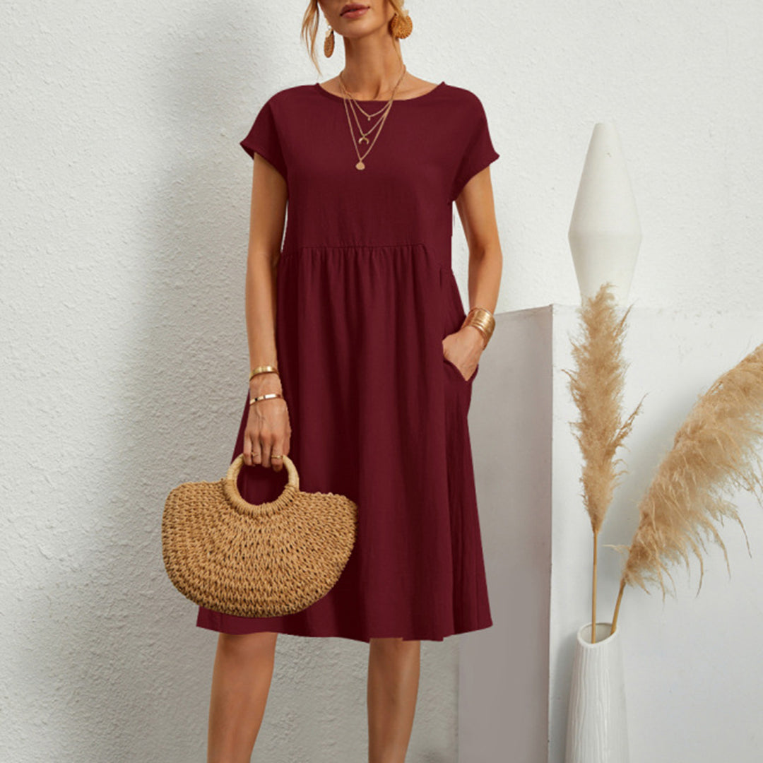 ASTRID - Vestido de verano elegante para un look fresco