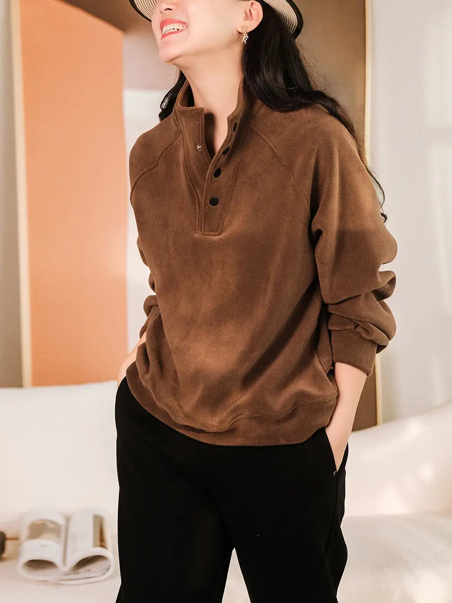 Samantha - Elegant basic blouse for women, perfect for a casual autumn look