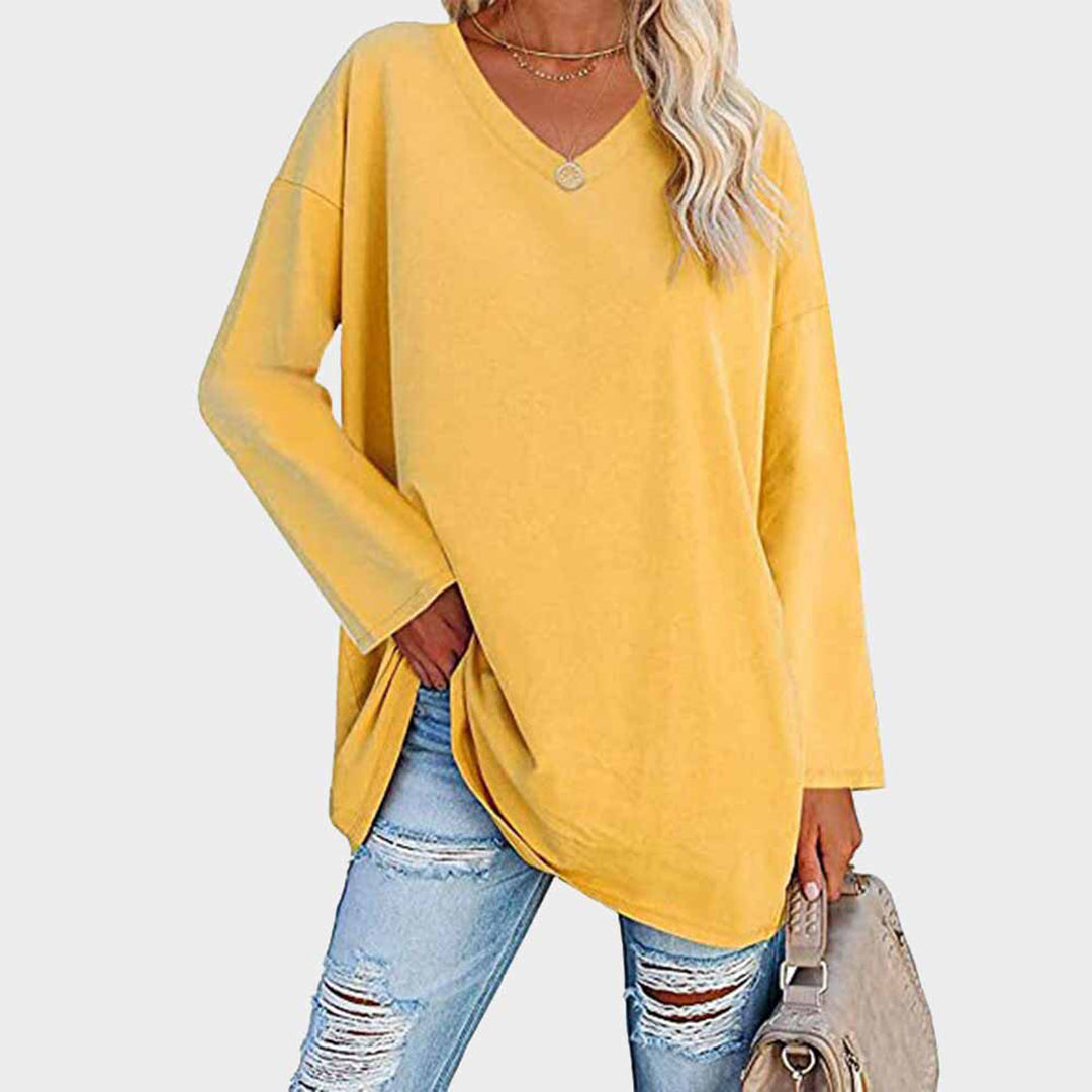 EMILIA - Exkluzivní halenka s dlouhými rukávy pro luxusní outfit