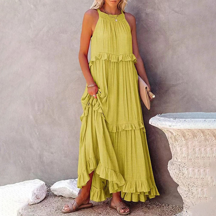 ABELLA - Elegant Long Dress for a Feminine Look