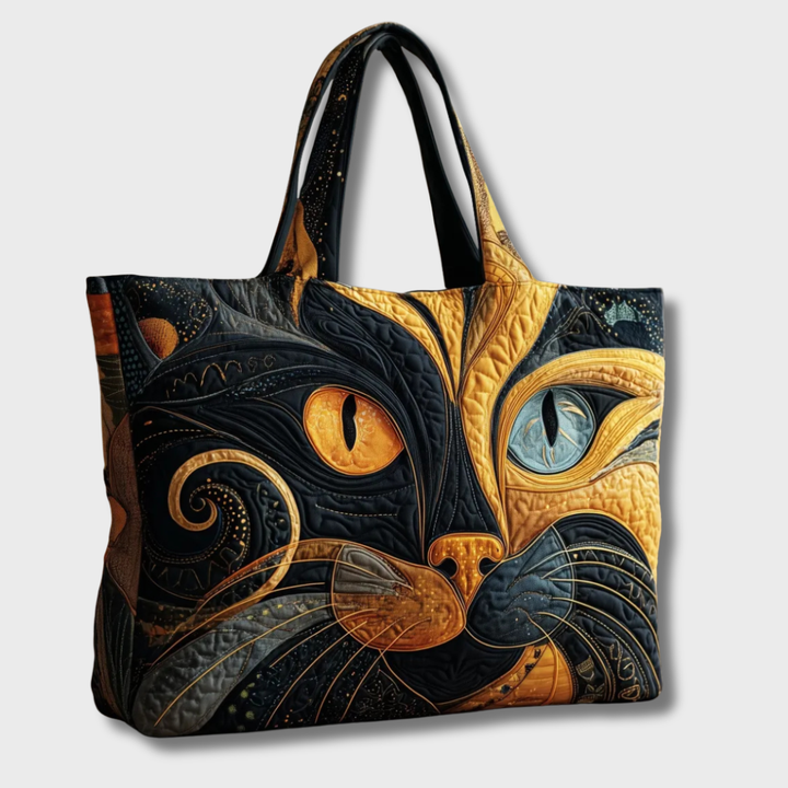 Sac à bandoulière pour femme en coton matelassé, style automnal et urbain