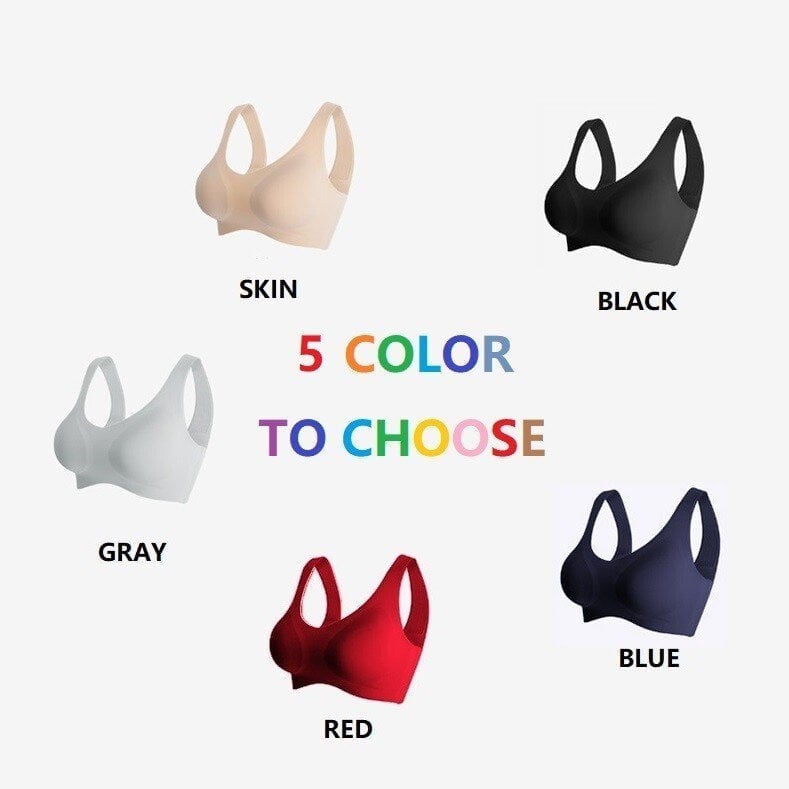 Soutien-gorge grande taille femme maintien optimal en nylon pour l'été sans armatures