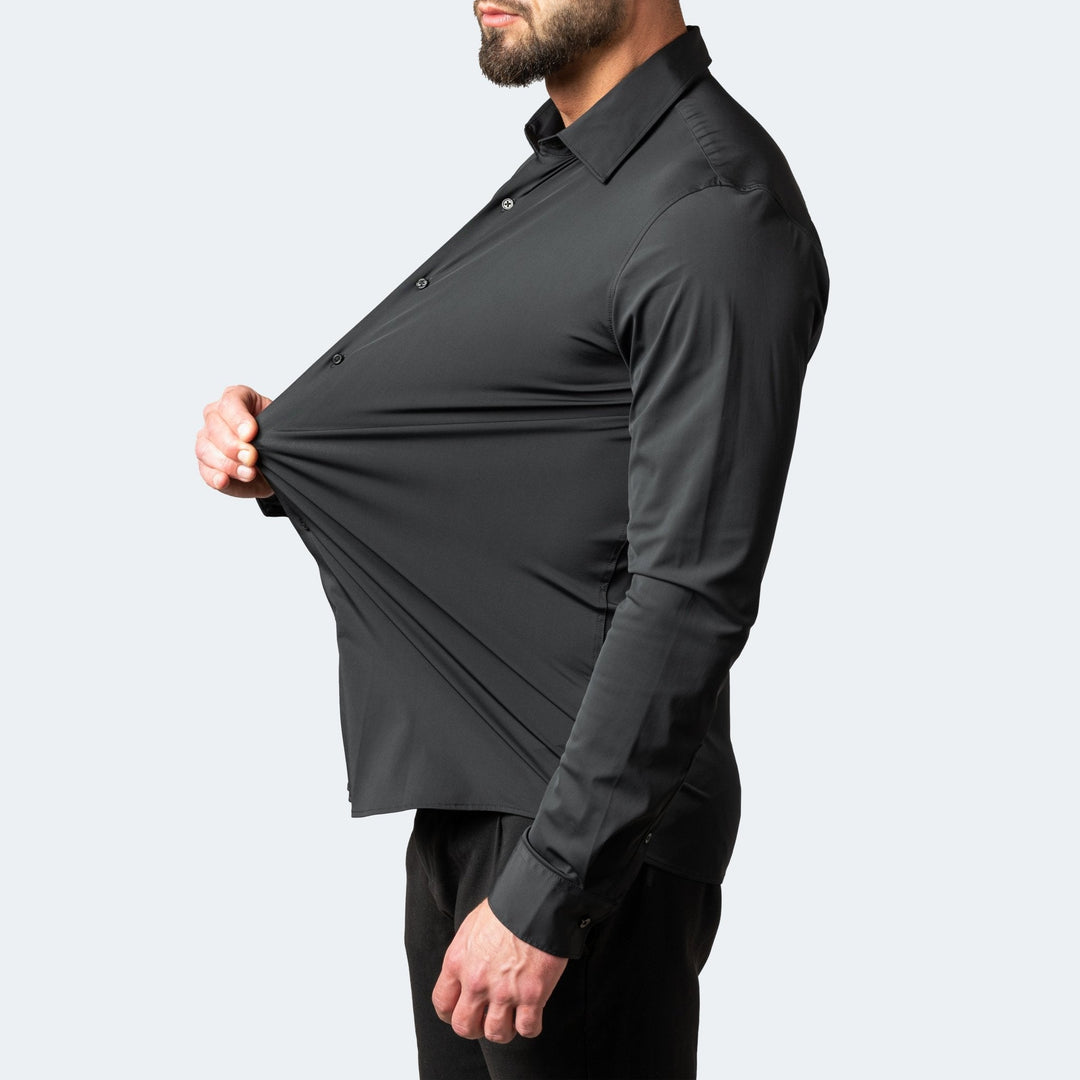 Chemise homme en coton et élasthanne, stretch et ne se froisse pas, été 2026