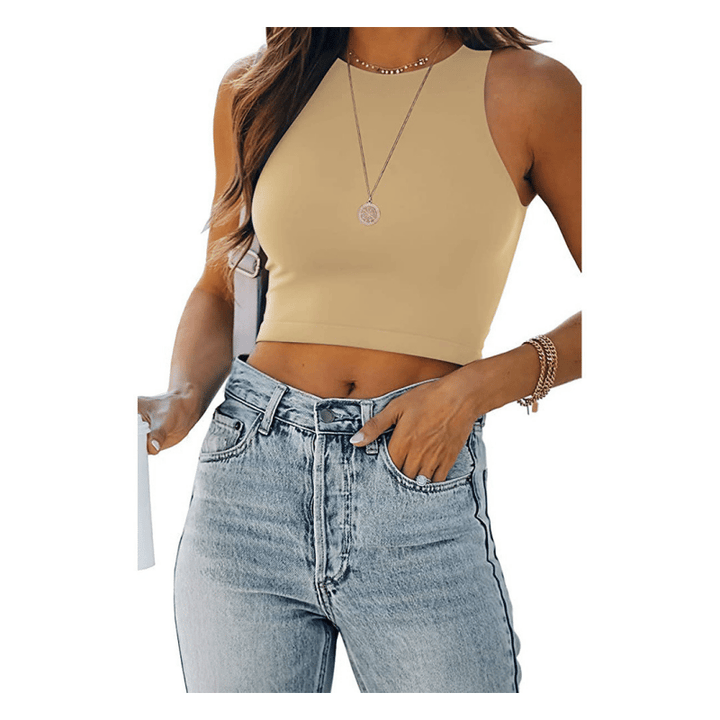 Emily - Top scollato sulla schiena chic ed elegante per donne