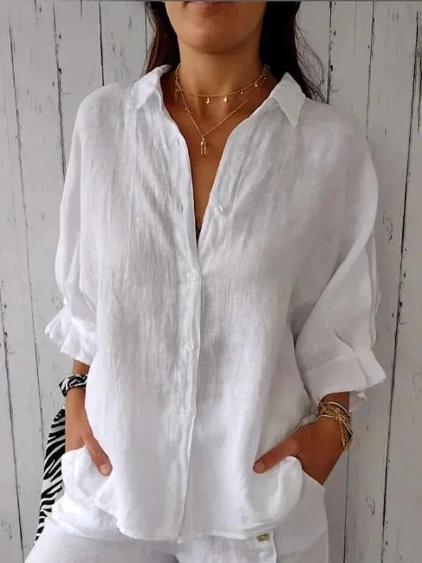 Lena - Blusa de verano elegante y cómoda para mujeres