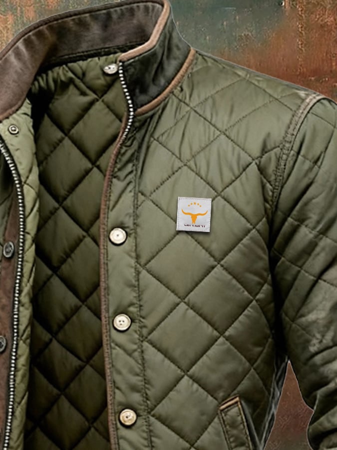 Chaqueta de mujer acolchada de entretiempo, negra, para el otoño