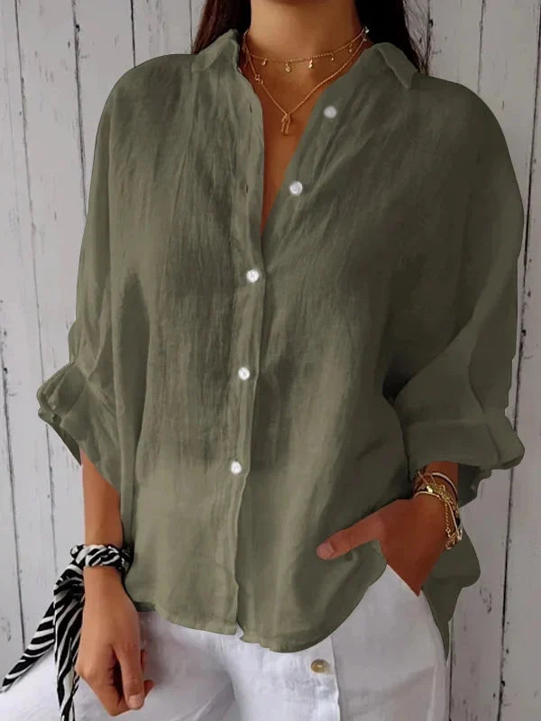 Lena - Blusa de verano elegante y cómoda para mujeres