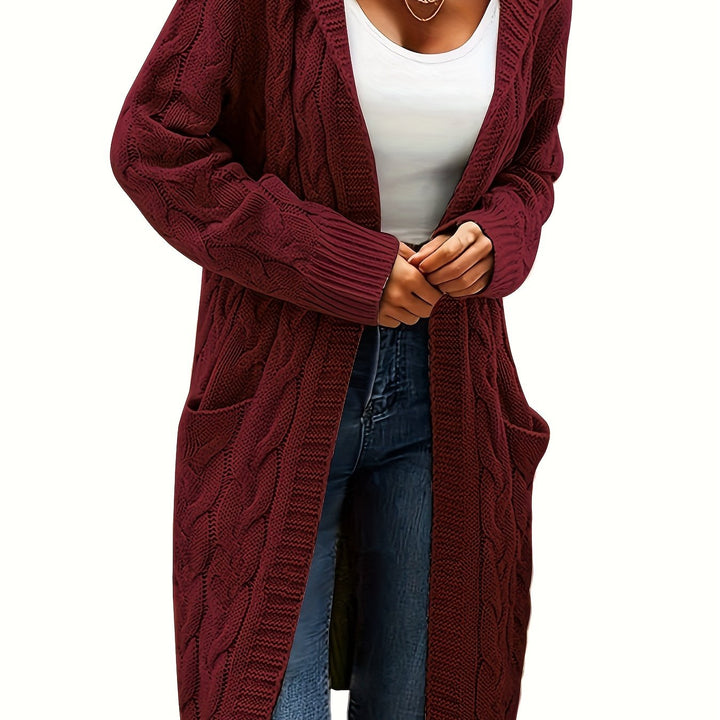 Gilet femme en maille, style pull, pour l’automne et l’hiver, à porter en superposition