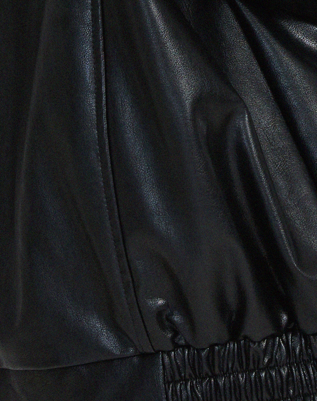 Veste perfecto en cuir pour femme, coupe oversize, idéale pour l’automne et la mi-saison
