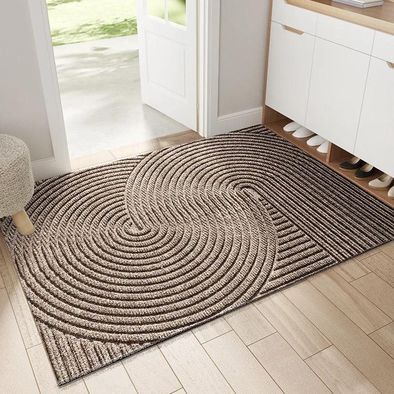 Tapis d'entrée antidérapant en PVC 45x75 cm, 60x90 cm et 80x120 cm pour l'entrée et le couloir