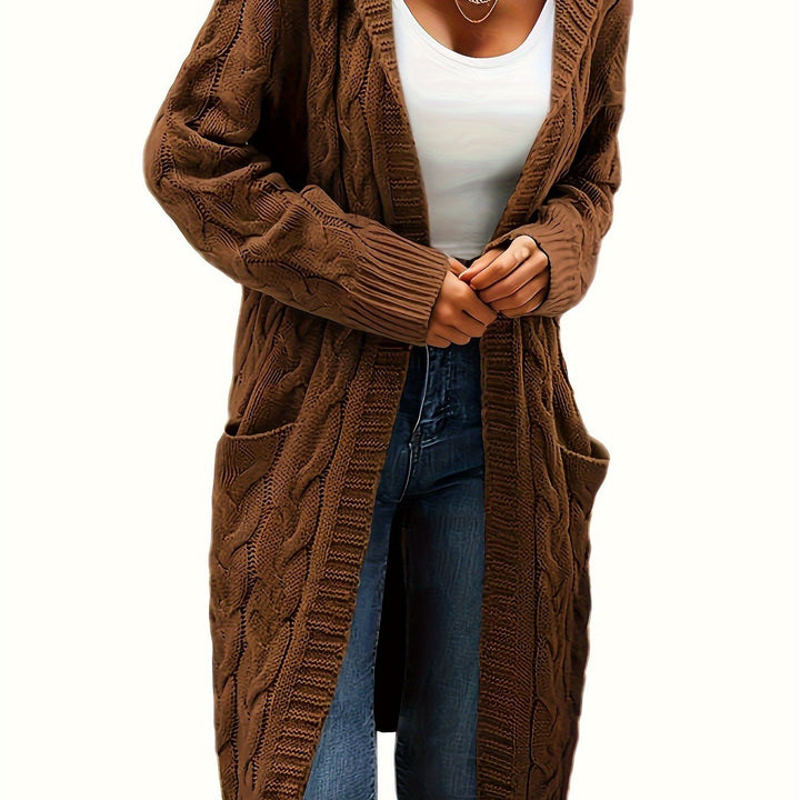 Gilet femme en maille, style pull, pour l’automne et l’hiver, à porter en superposition