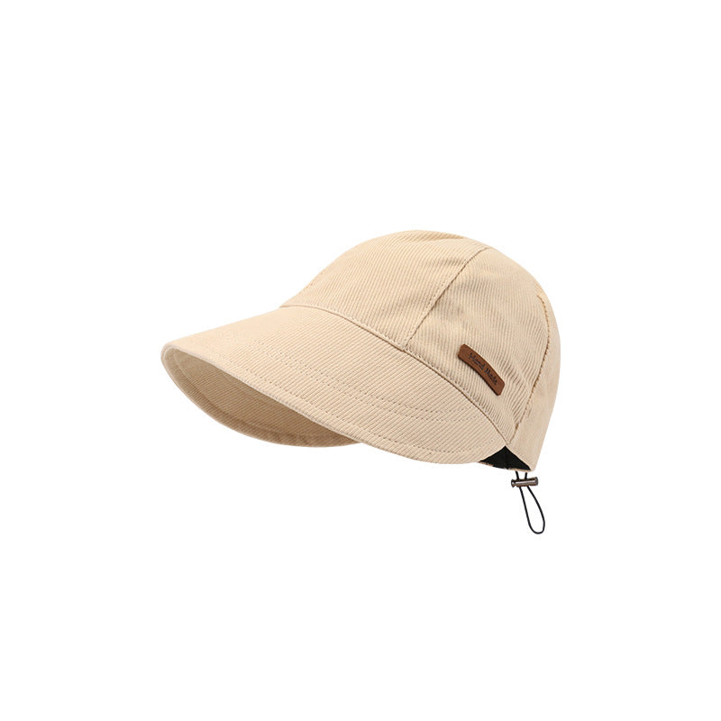 Chapeau de soleil en coton pour femmes avec protection UV, été, respirant