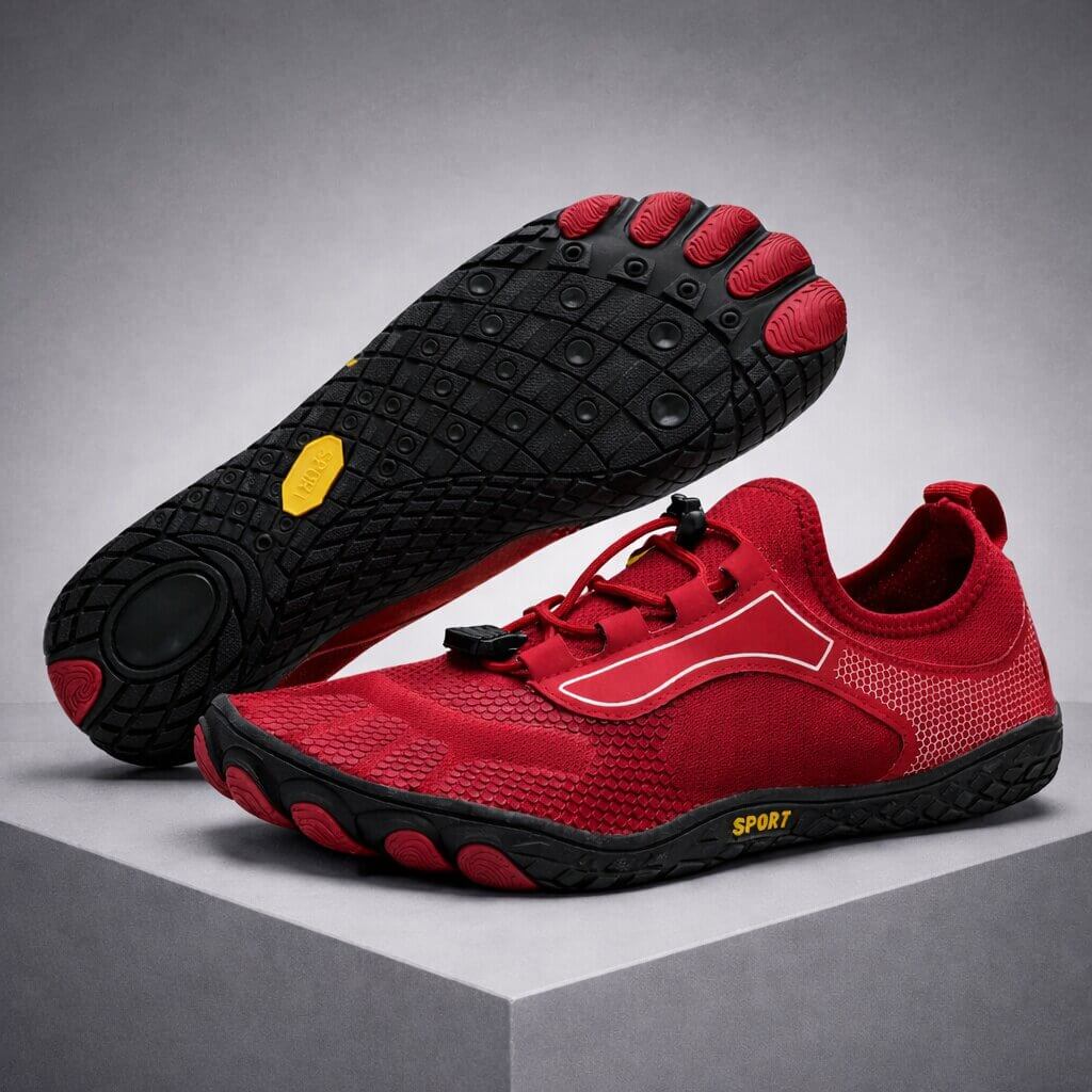 Chaussures aquatiques barefoot à enfiler, antidérapantes et à séchage rapide Été 2026