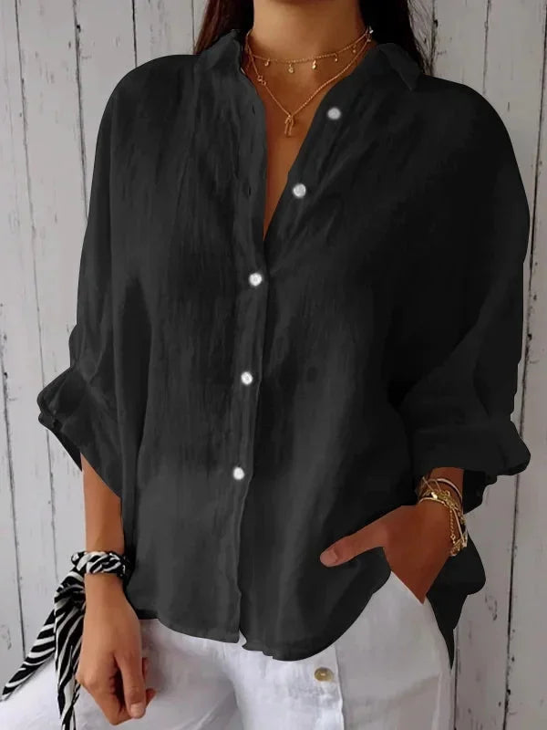 Lena - Blusa de verano elegante y cómoda para mujeres