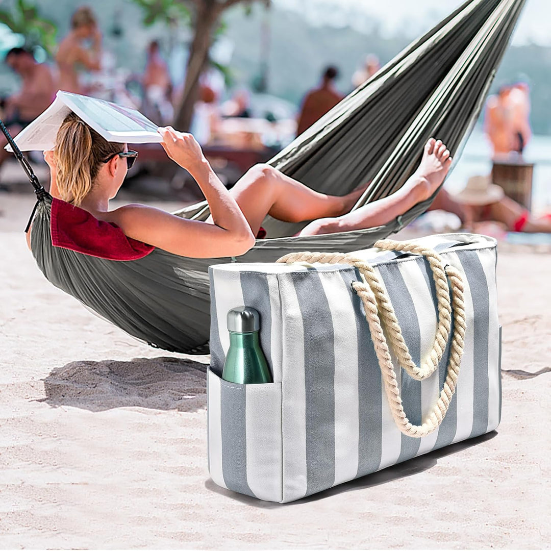 Sac de plage étanche, résistant au sable, grande capacité