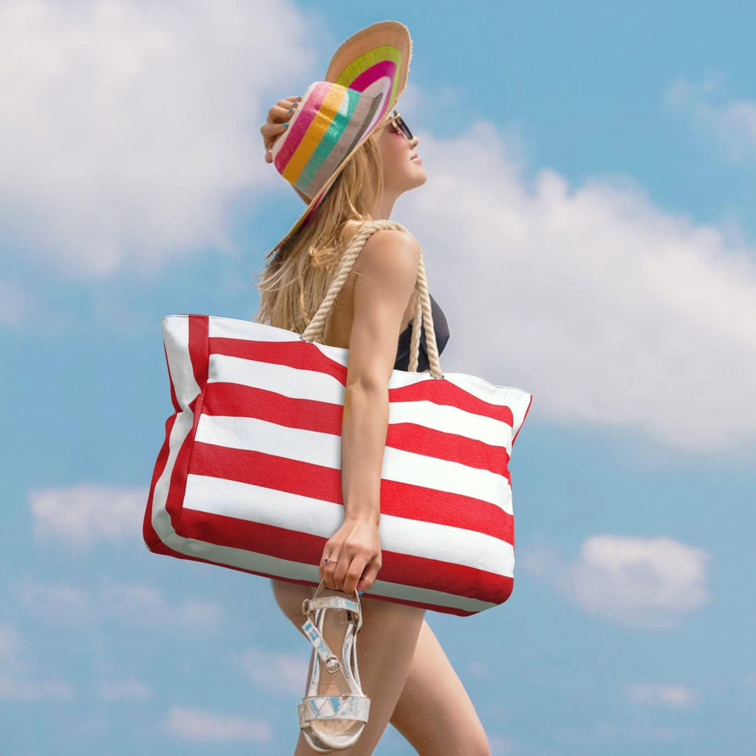 Sac de plage étanche, résistant au sable, grande capacité