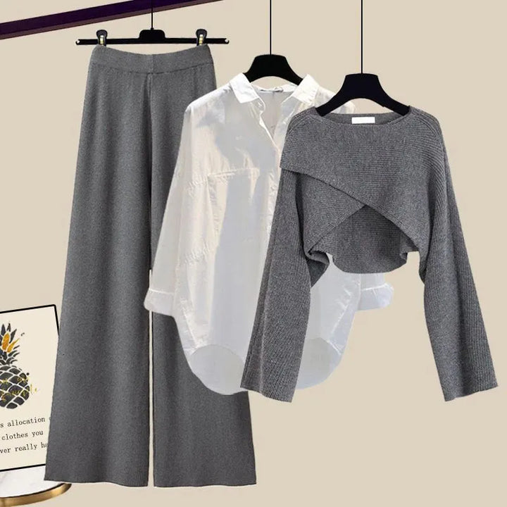 Vanessa™ - Completo Tre Pezzi in Cotone Confortevole