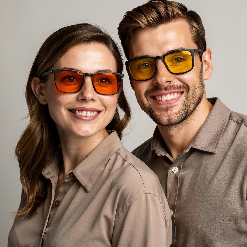 Lunettes d'ordinateur à filtre anti-lumière bleue, légères et transparentes, pour le travail été 2026