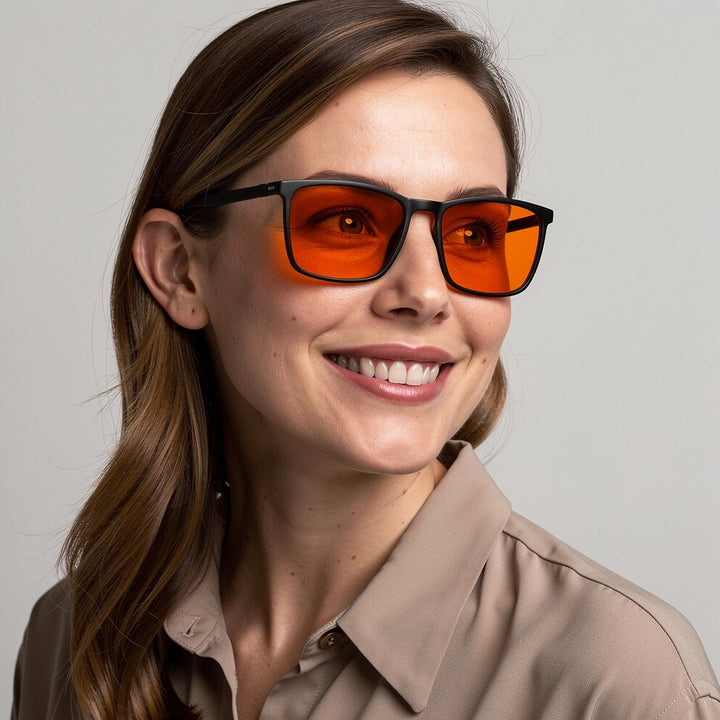 Lunettes d'ordinateur à filtre anti-lumière bleue, légères et transparentes, pour le travail été 2026