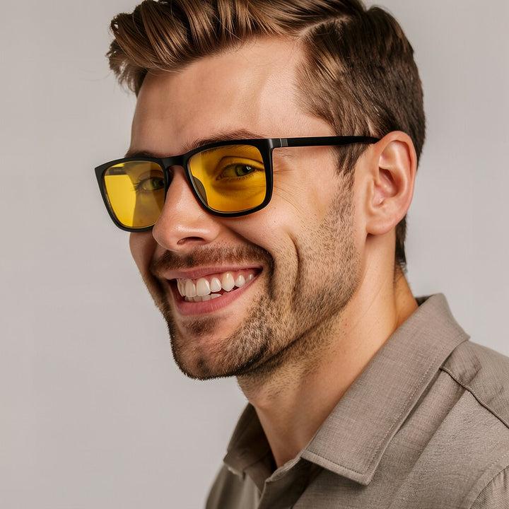 Lunettes d'ordinateur à filtre anti-lumière bleue, légères et transparentes, pour le travail été 2026