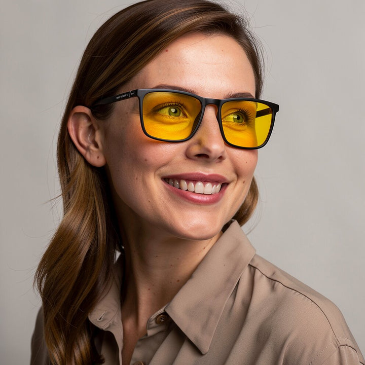 Lunettes d'ordinateur à filtre anti-lumière bleue, légères et transparentes, pour le travail été 2026