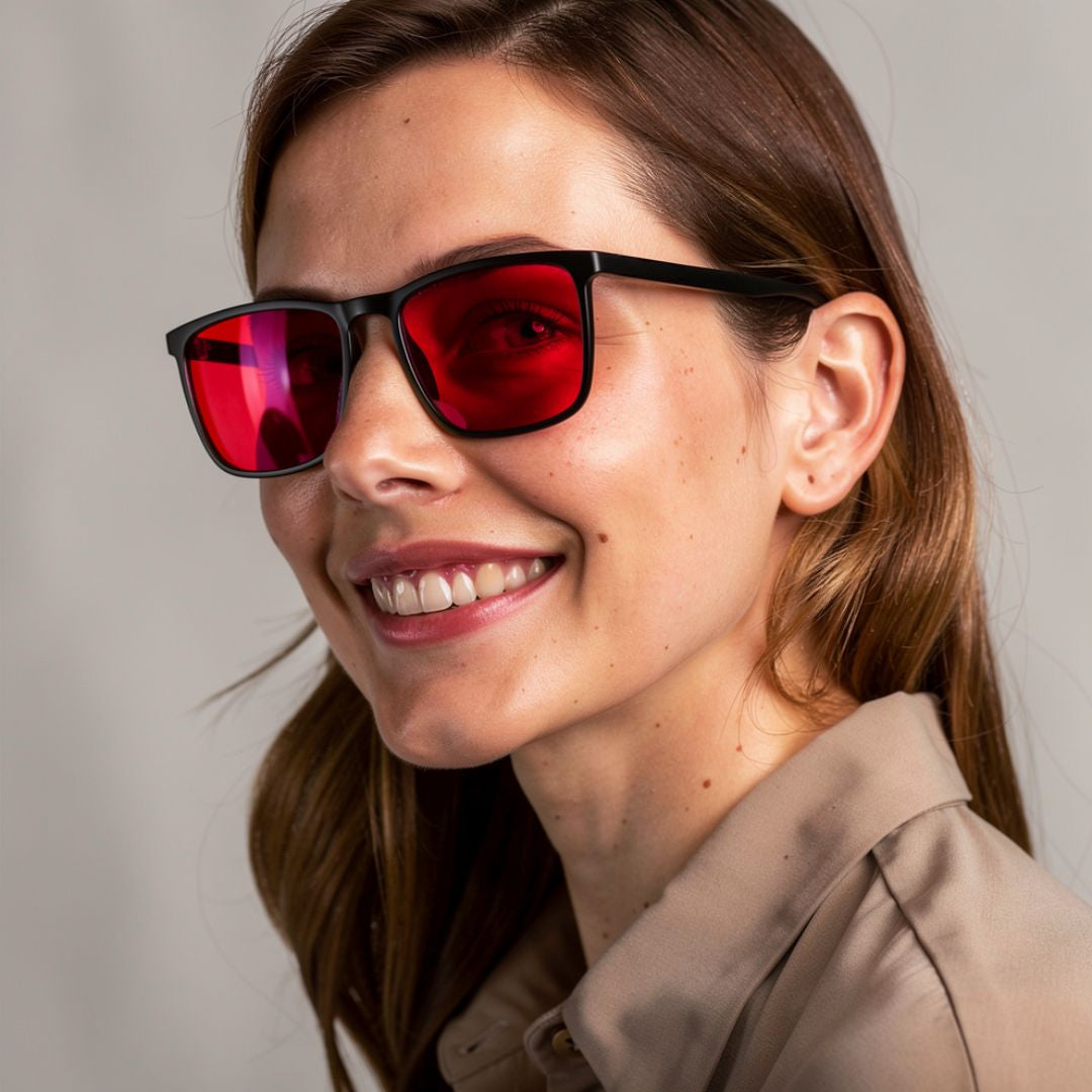 Lunettes d'ordinateur à filtre anti-lumière bleue, légères et transparentes, pour le travail été 2026