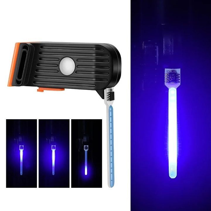 Feu arrière rechargeable pour vélo avec éclairage LED USB et plusieurs modes d'éclairage