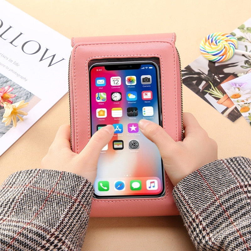 Amy - Elegant and practical summer bag with touchscreen for women