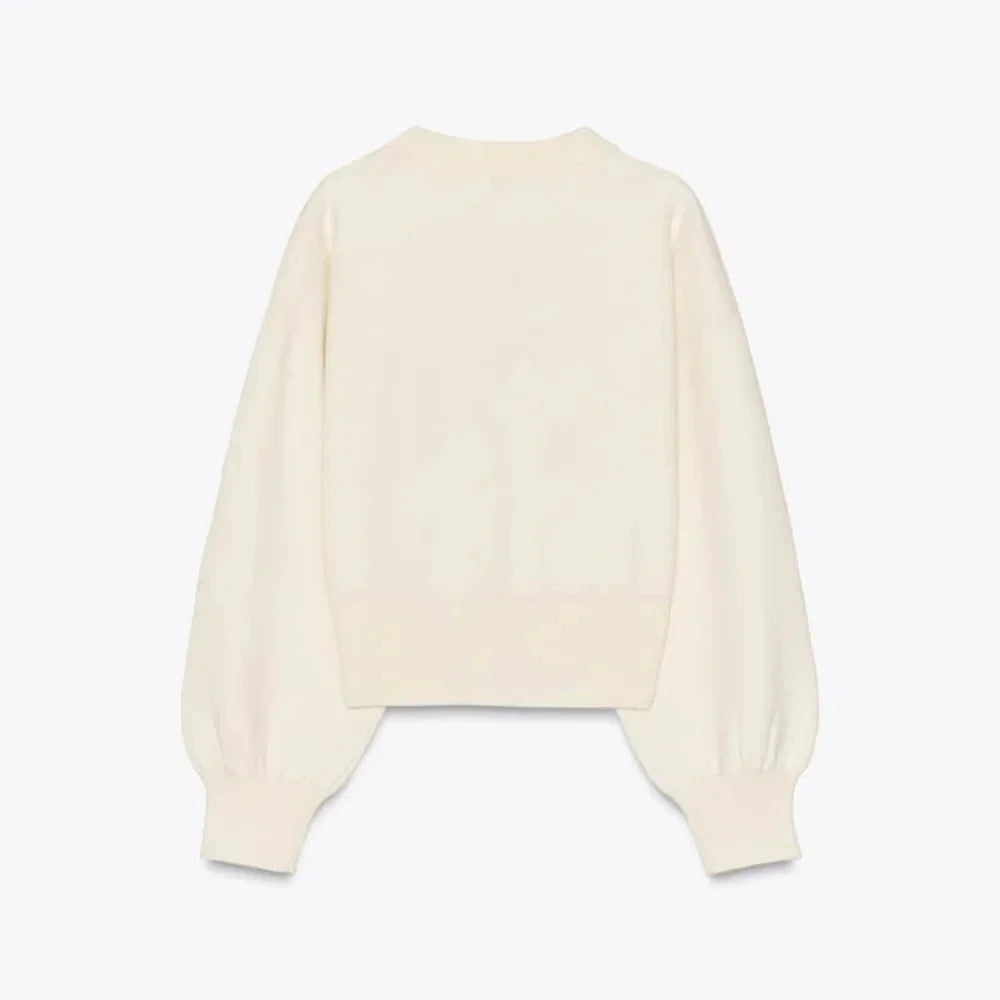 Pulover de damă din tricot cu guler înalt pentru toamnă, croială elegantă și atemporală