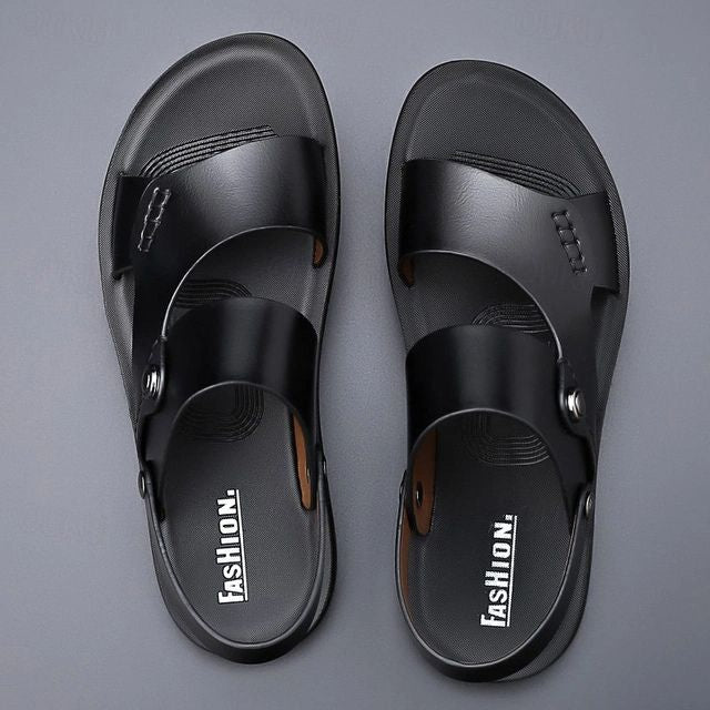 Sandalias de verano elegantes y cómodas de cuero sintético - Christo
