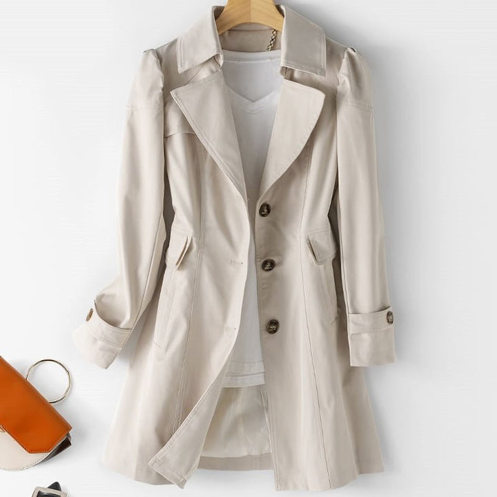 Claire™ - Premium Cashmere Trench Coat