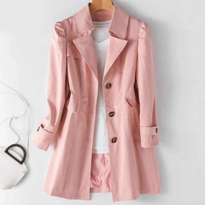 Claire™ - Premium Cashmere Trench Coat