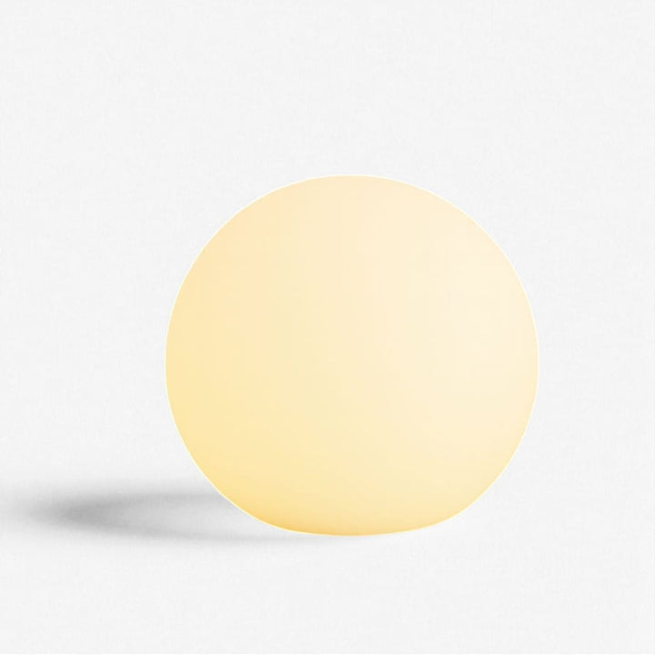 Lampada da tavolo LED senza fili in PVC, forma di luna e globo, dimmerabile, per soggiorno, IP65
