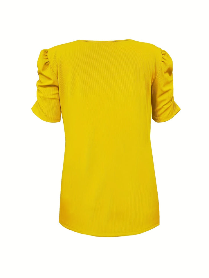 Rica - Elegant V-Neck Shirt for Women