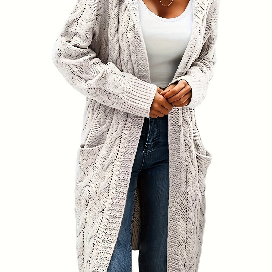 Gilet femme en maille, style pull, pour l’automne et l’hiver, à porter en superposition