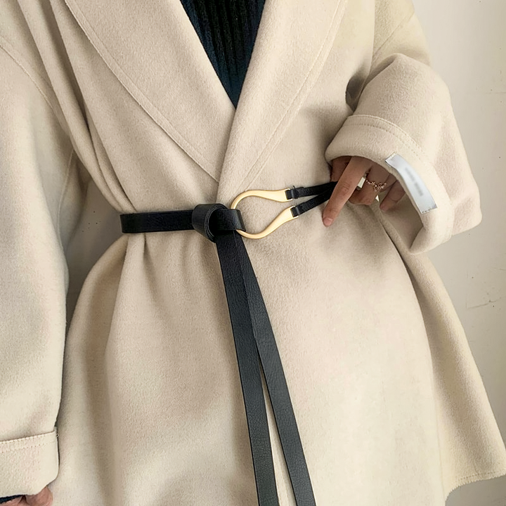 Sophie - Elegant and Detailed Leather Belt for Women