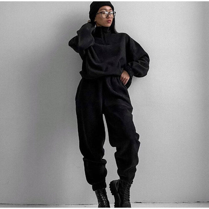 Jogging noir élégant pour femmes par Pearl