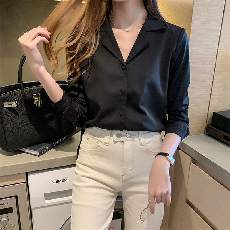 Rae - Elegant and comfortable autumn blouse for women