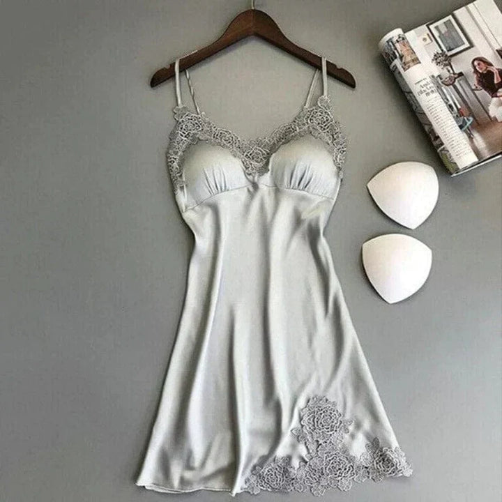 Kim - Elegant Spring Nightgown for Women, with Enchanting Delicacy