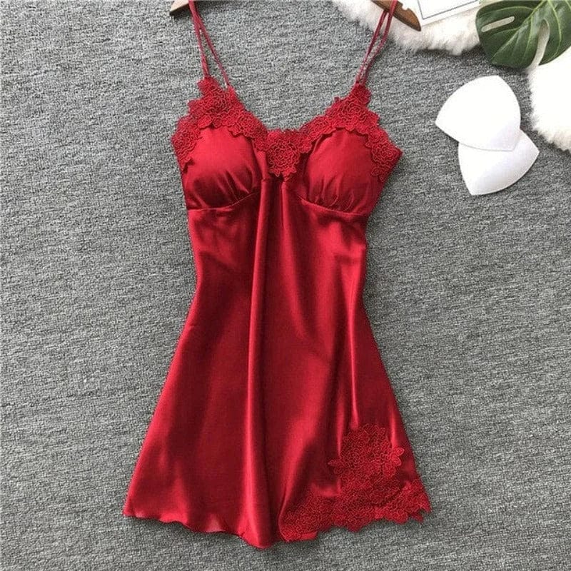 Kim - Elegant Spring Nightgown for Women, with Enchanting Delicacy