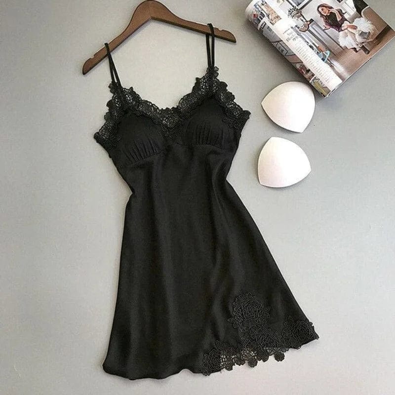 Kim - Elegant Spring Nightgown for Women, with Enchanting Delicacy
