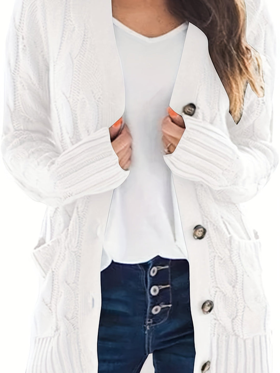 Gilet féminin en tricot pour l'automne, élégant et classique