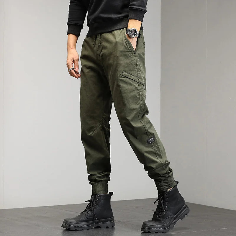 Antoine™ - Pantaloni Cargo Multi-Tasche in Spandex
